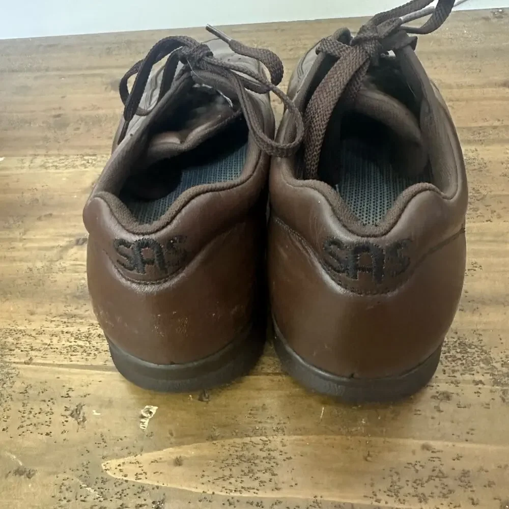 SAS Time Out Antique Walnut 11 Men's Comfort Shoes Loafers Brown